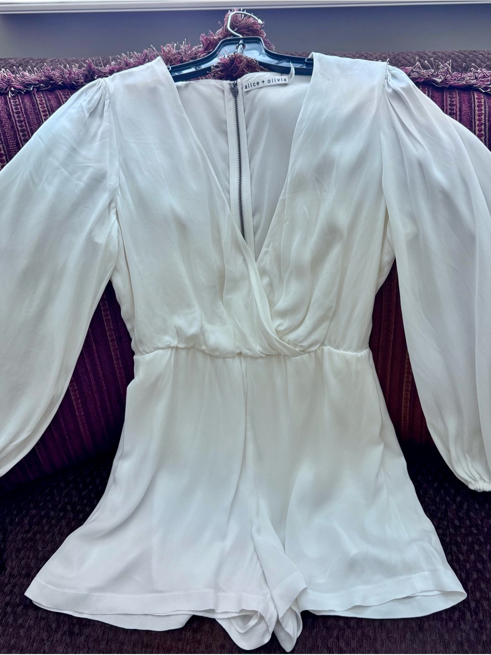 Alice + Olivia White Label Romper